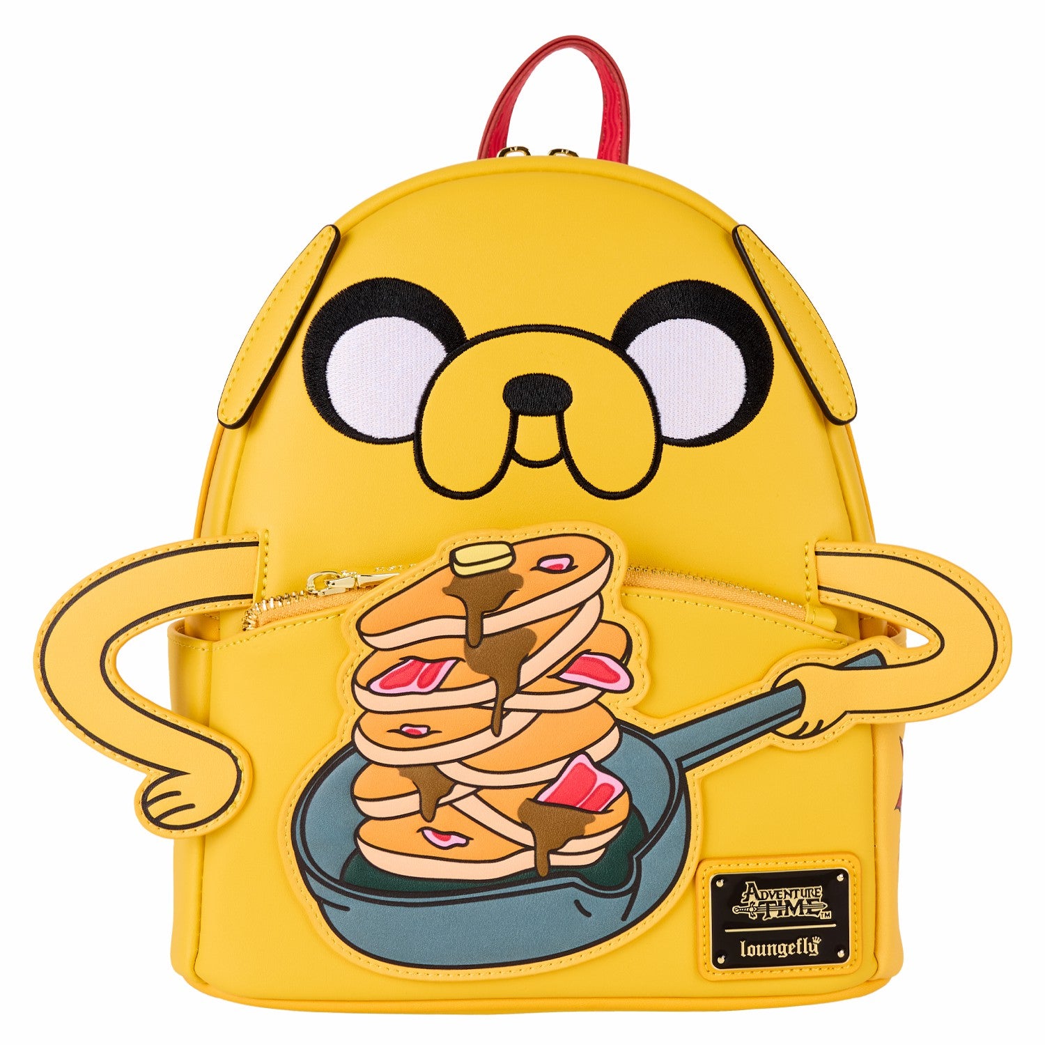Loungefly Adventure Time Jake Cosplay Mini Backpack
