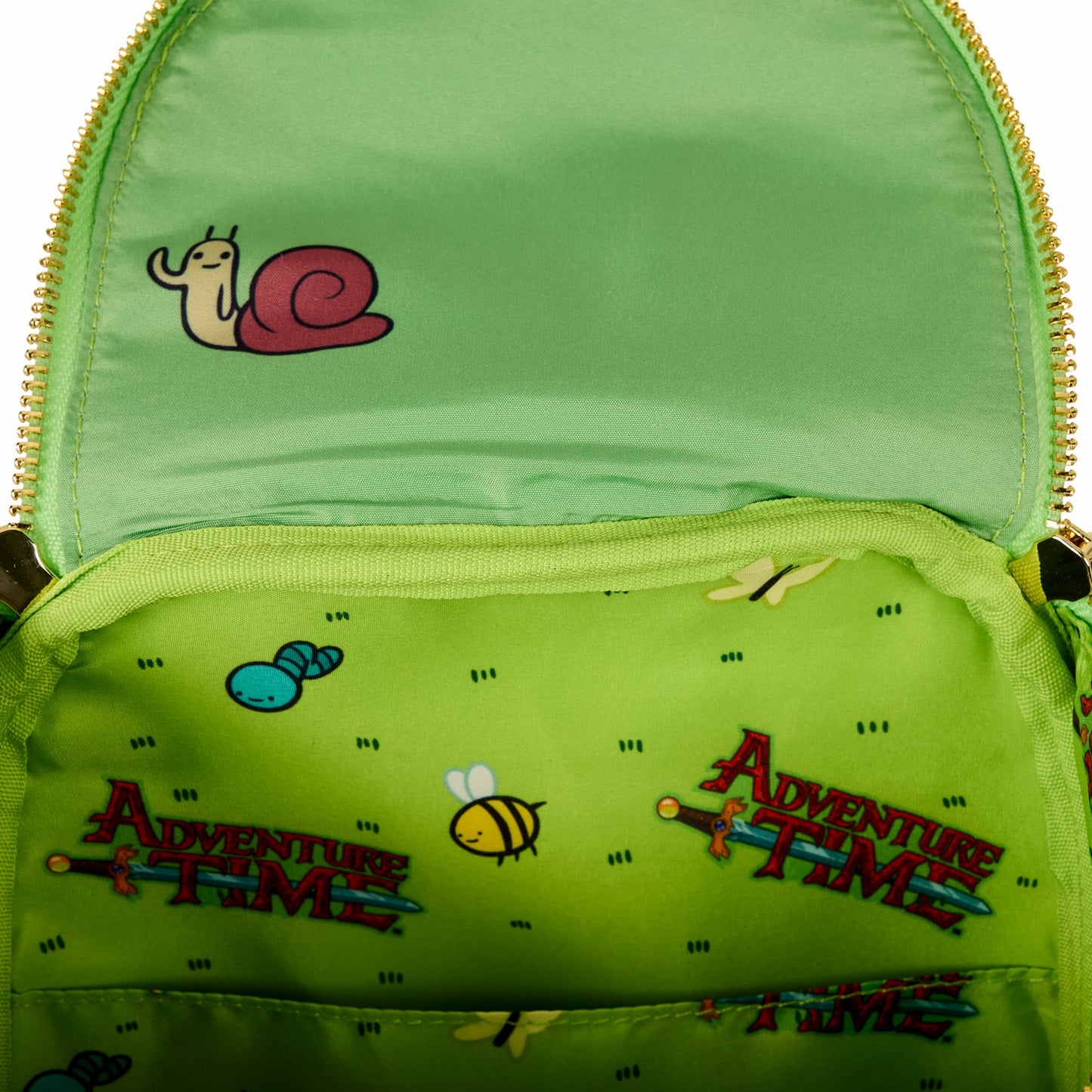 Loungefly Adventure Time Finn All-Over Print Mini Backpack