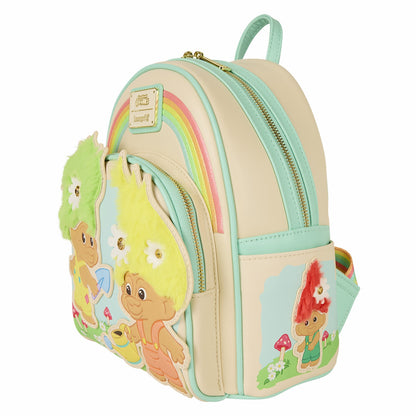 Loungefly Classic Good Luck Trolls Plush Glitter Mini Backpack