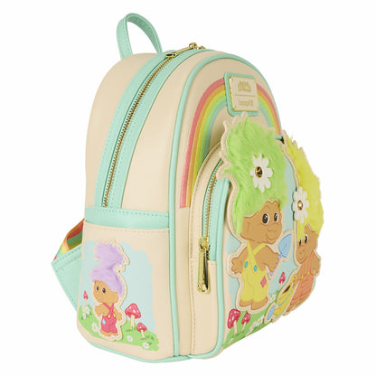 Loungefly Classic Good Luck Trolls Plush Glitter Mini Backpack
