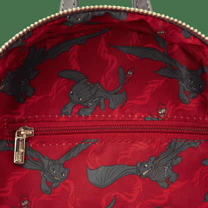 Loungefly How to Train Your Dragon Toothless Cosplay Mini Backpack
