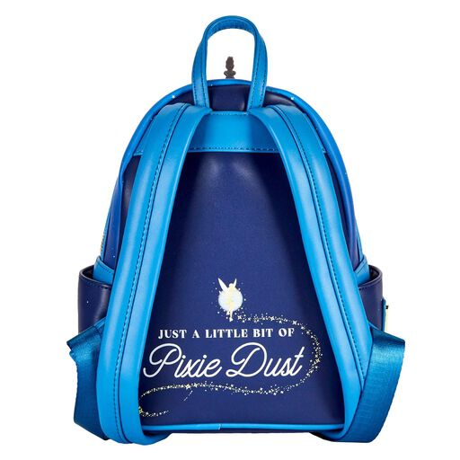Loungefly Peter Pan Clock Glow in the Dark Mini Backpack