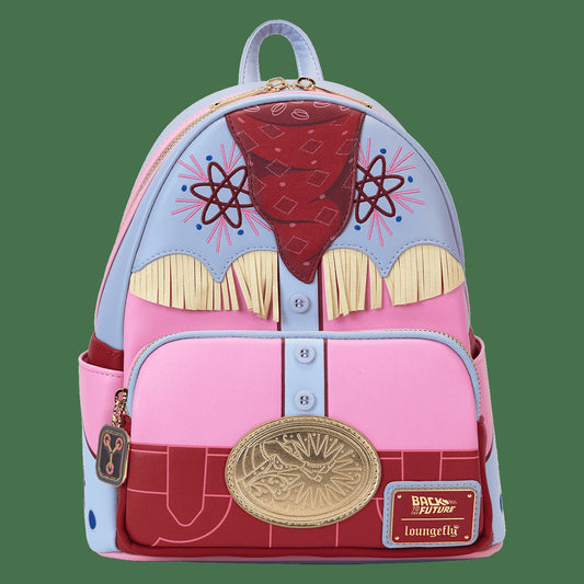 Loungefly Back To The Future 40th Anniversary Marty McFly Western Cosplay Mini Backpack