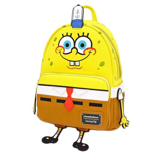 Loungefly SpongeBob Squarepants 20th Anniversary Cosplay Mini Backpack