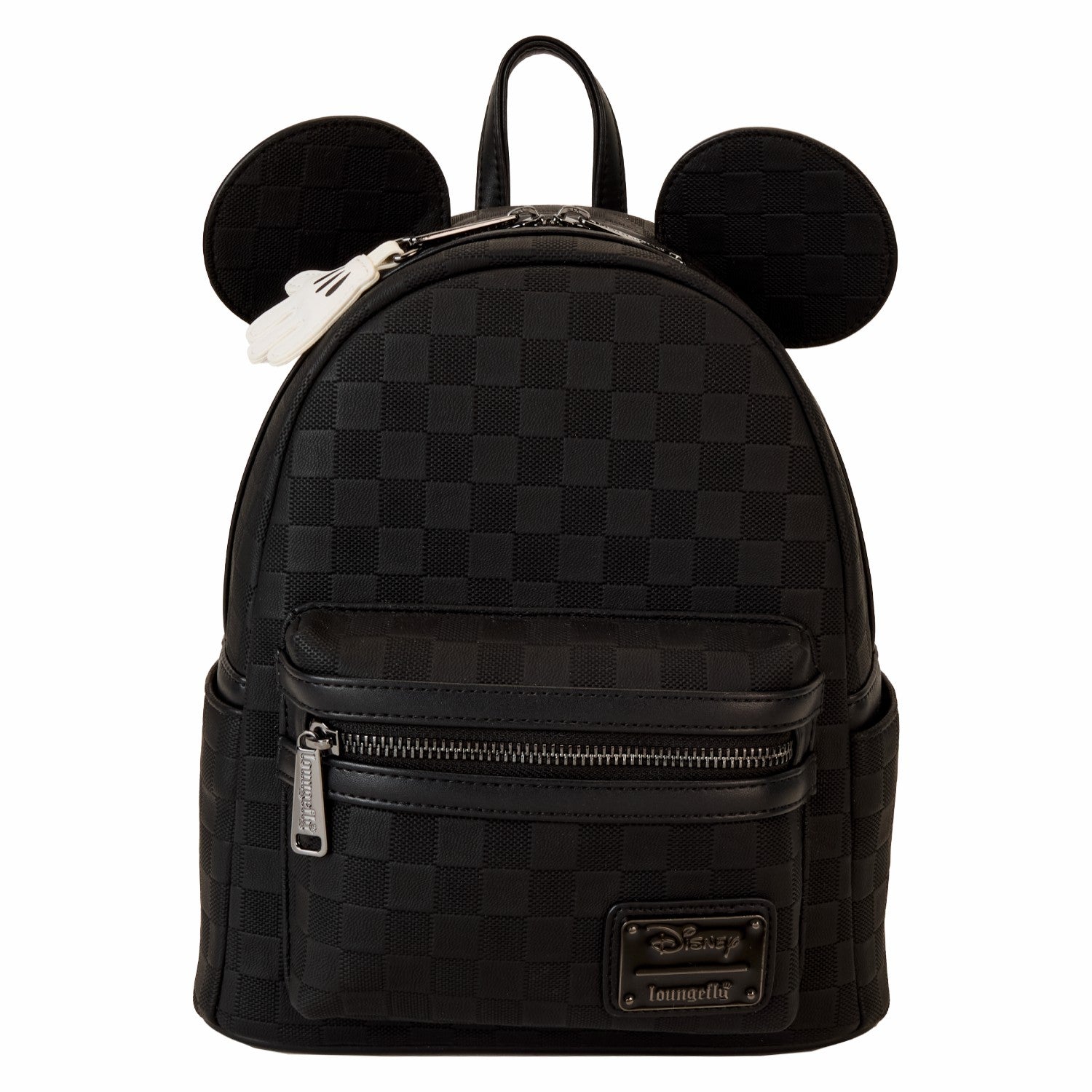 Loungefly Mickey Mouse Checkered Texture Mini Backpack