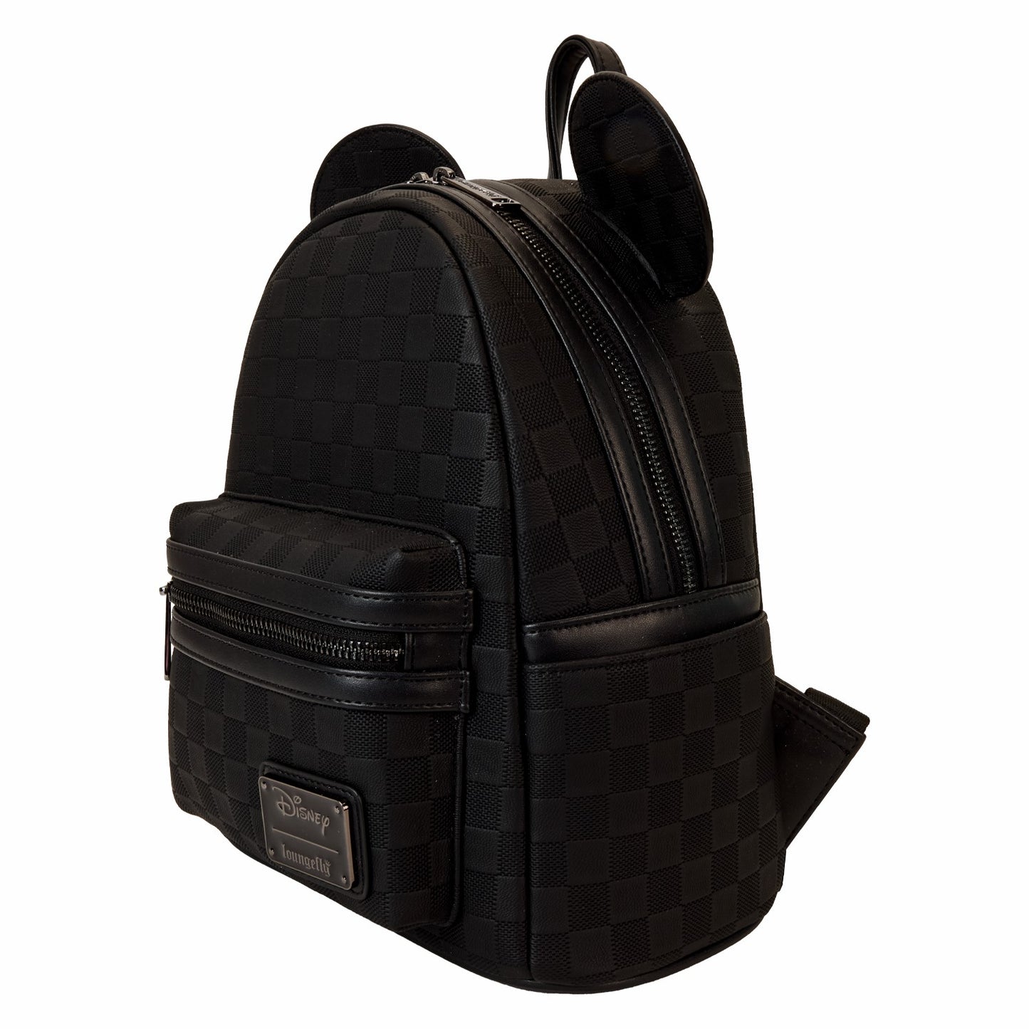 Loungefly Mickey Mouse Checkered Texture Mini Backpack