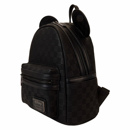 Loungefly Mickey Mouse Checkered Texture Mini Backpack