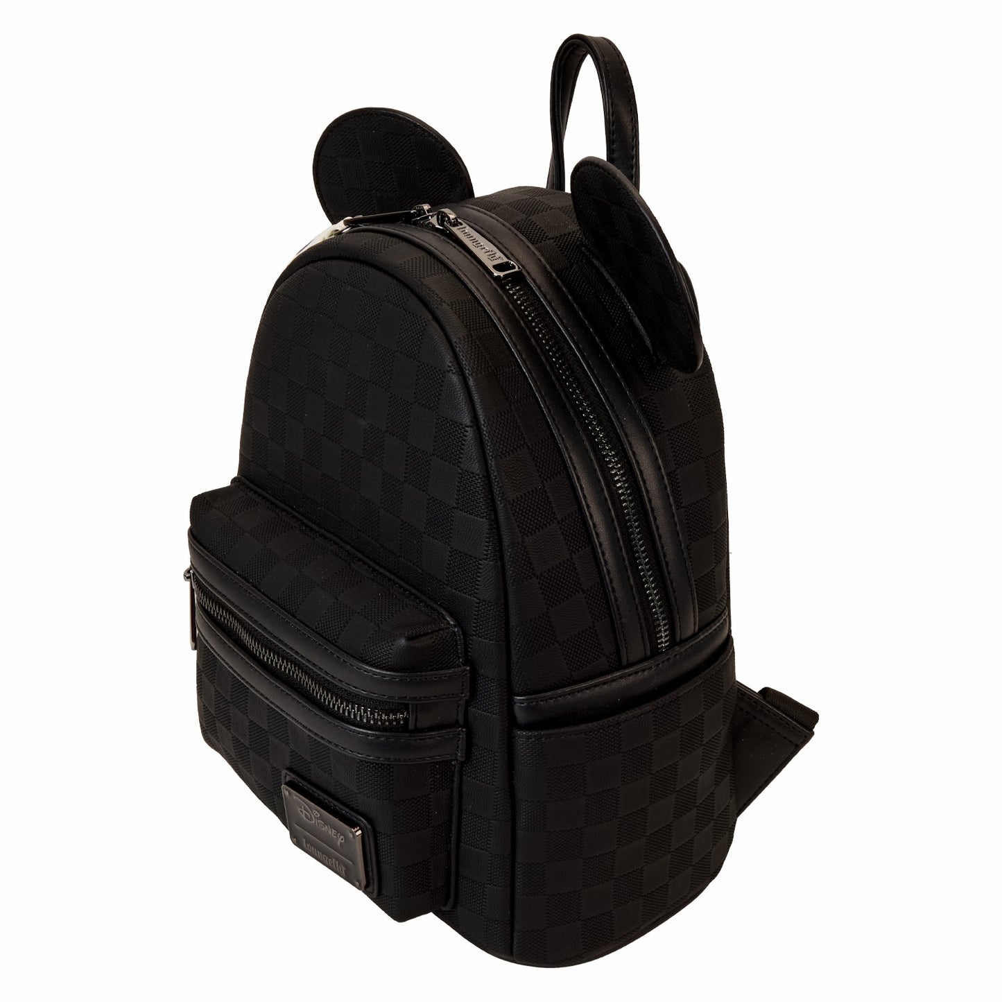 Loungefly Mickey Mouse Checkered Texture Mini Backpack