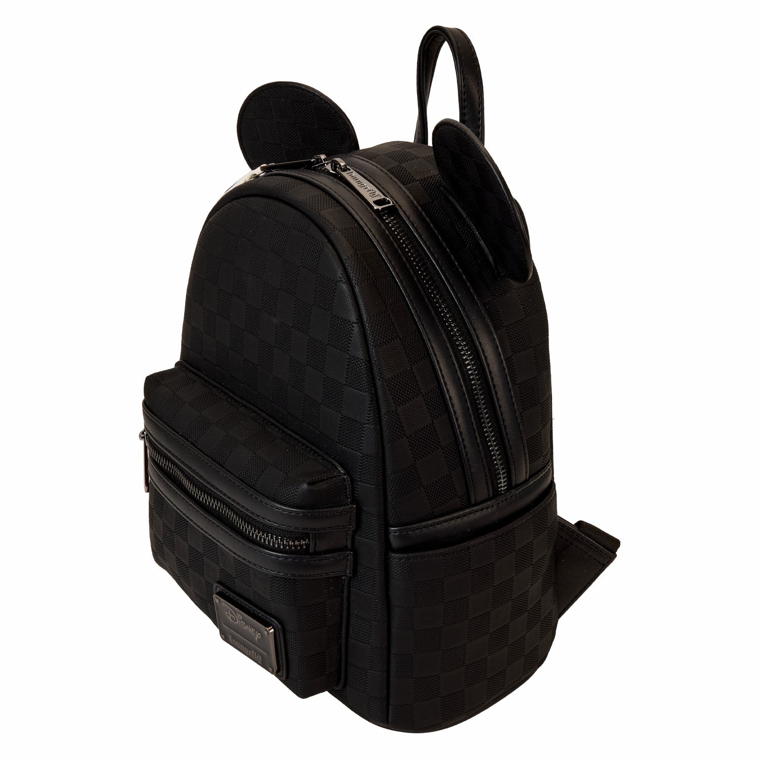 Loungefly Mickey Mouse Checkered Texture Mini Backpack