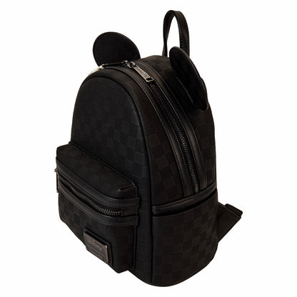 Loungefly Mickey Mouse Checkered Texture Mini Backpack