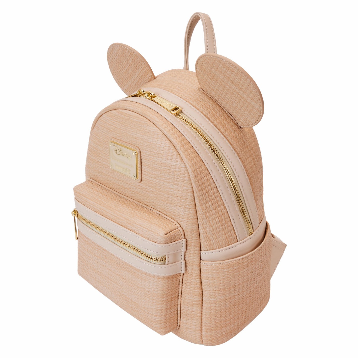 Loungefly Mickey Mouse Woven Texture Mini Backpack