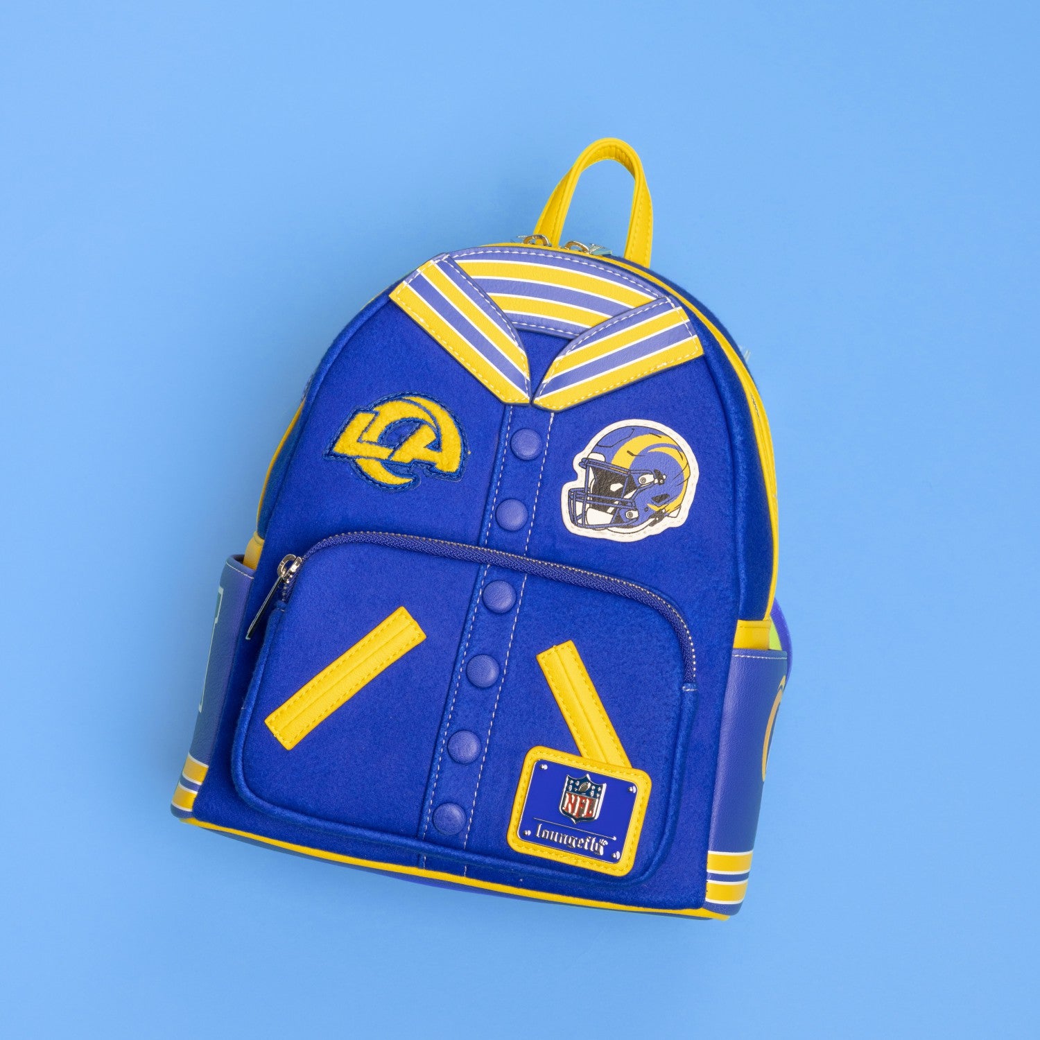 Loungefly NFL Los Angeles Rams Varsity Mini Backpack