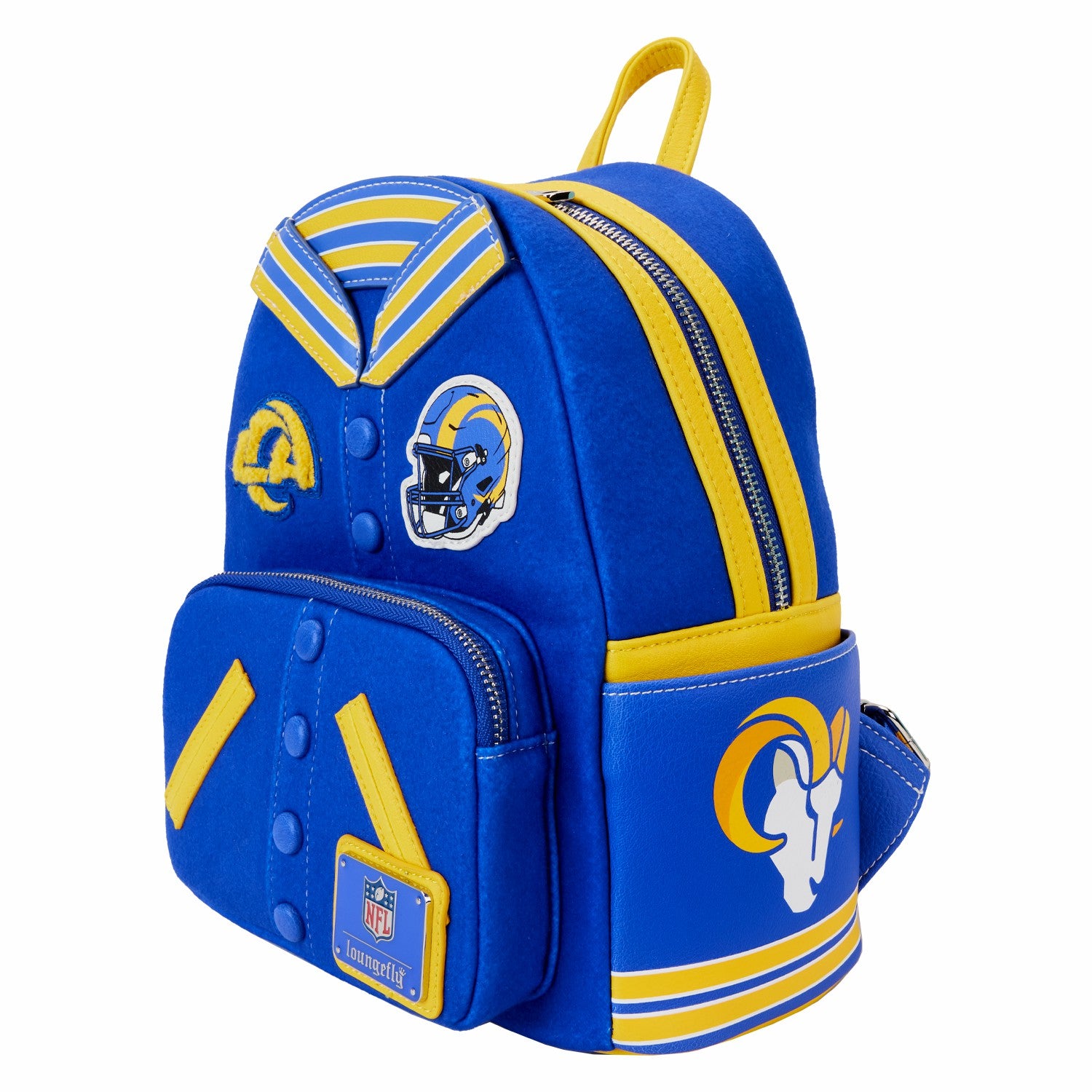 Loungefly NFL Los Angeles Rams Varsity Mini Backpack