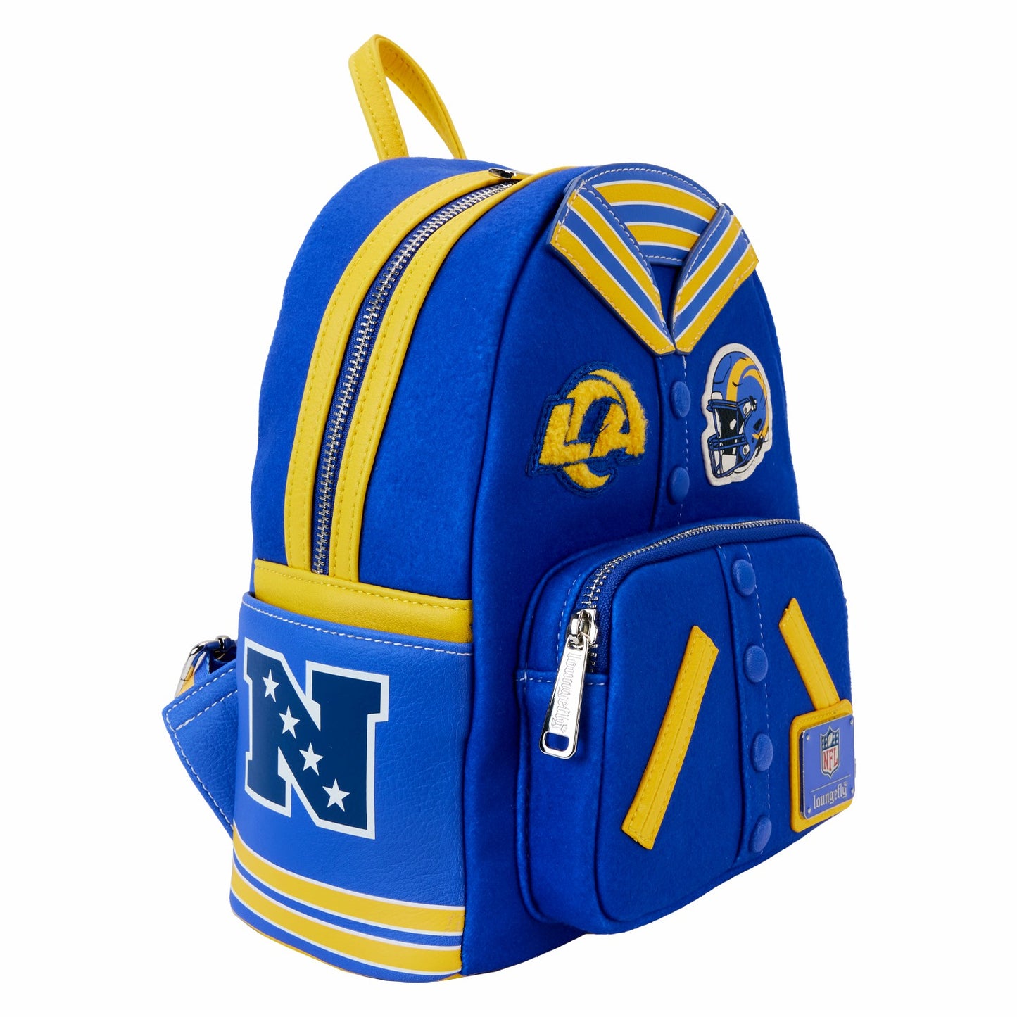 Loungefly NFL Los Angeles Rams Varsity Mini Backpack