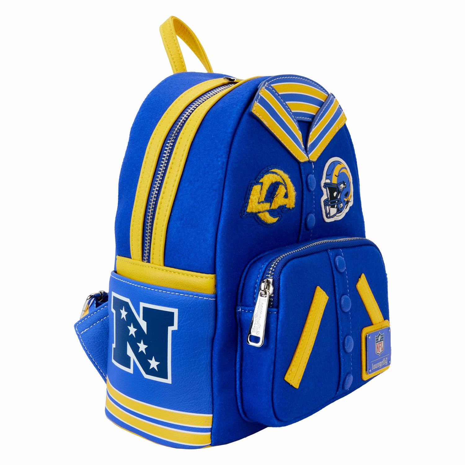 Loungefly NFL Los Angeles Rams Varsity Mini Backpack