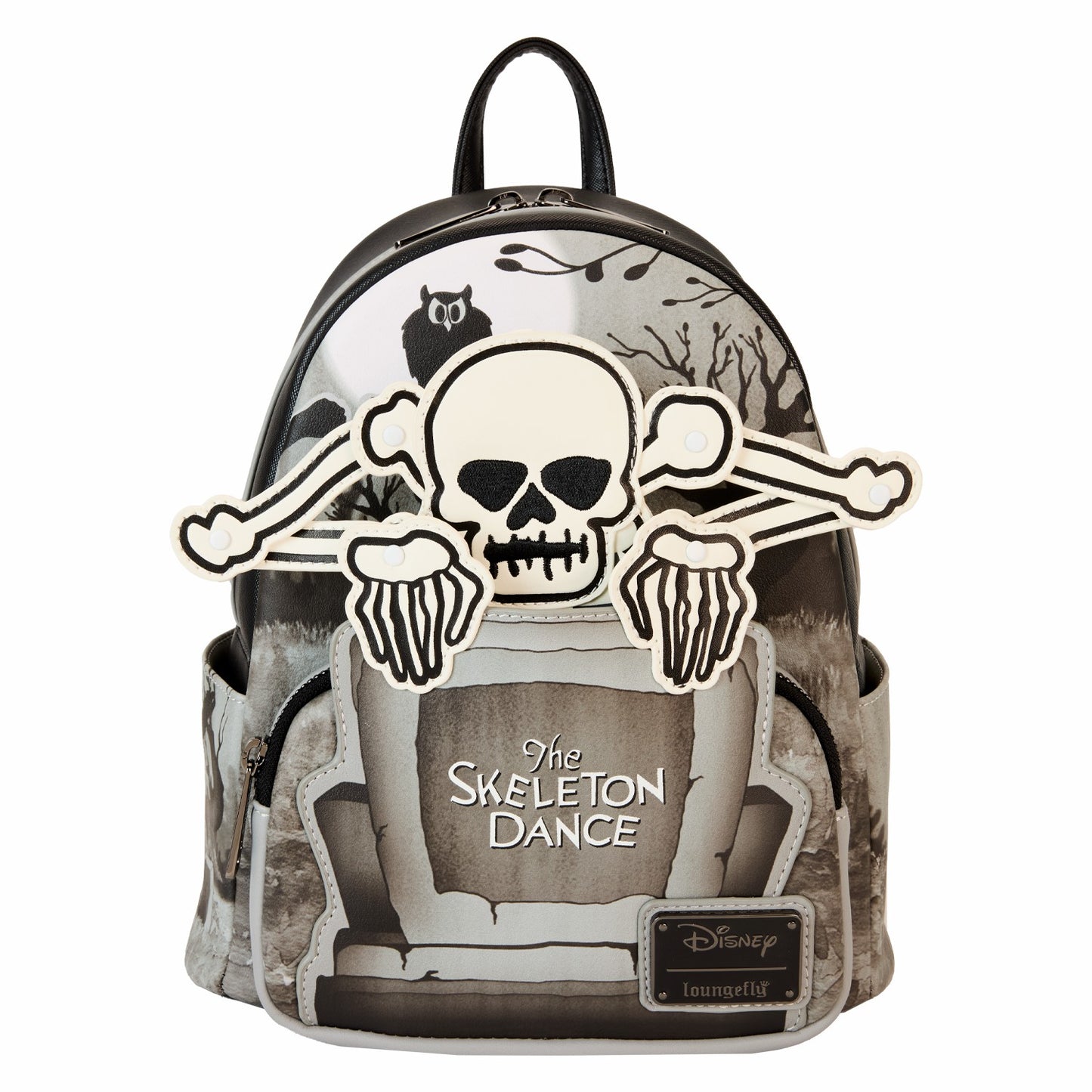 Loungefly The Skeleton Dance 95th Anniversary Glow Mini Backpack