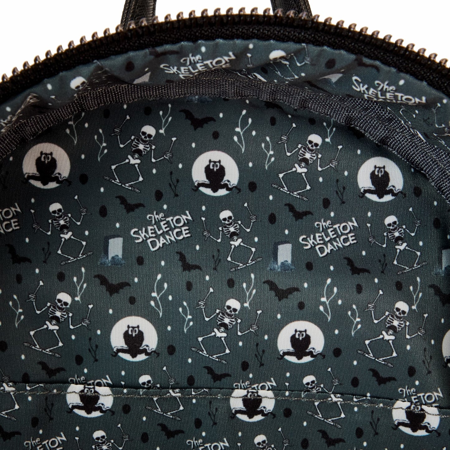 Loungefly The Skeleton Dance 95th Anniversary Glow Mini Backpack