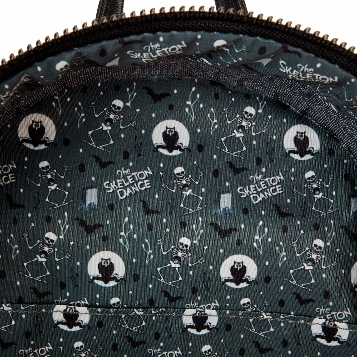 Loungefly The Skeleton Dance 95th Anniversary Glow Mini Backpack