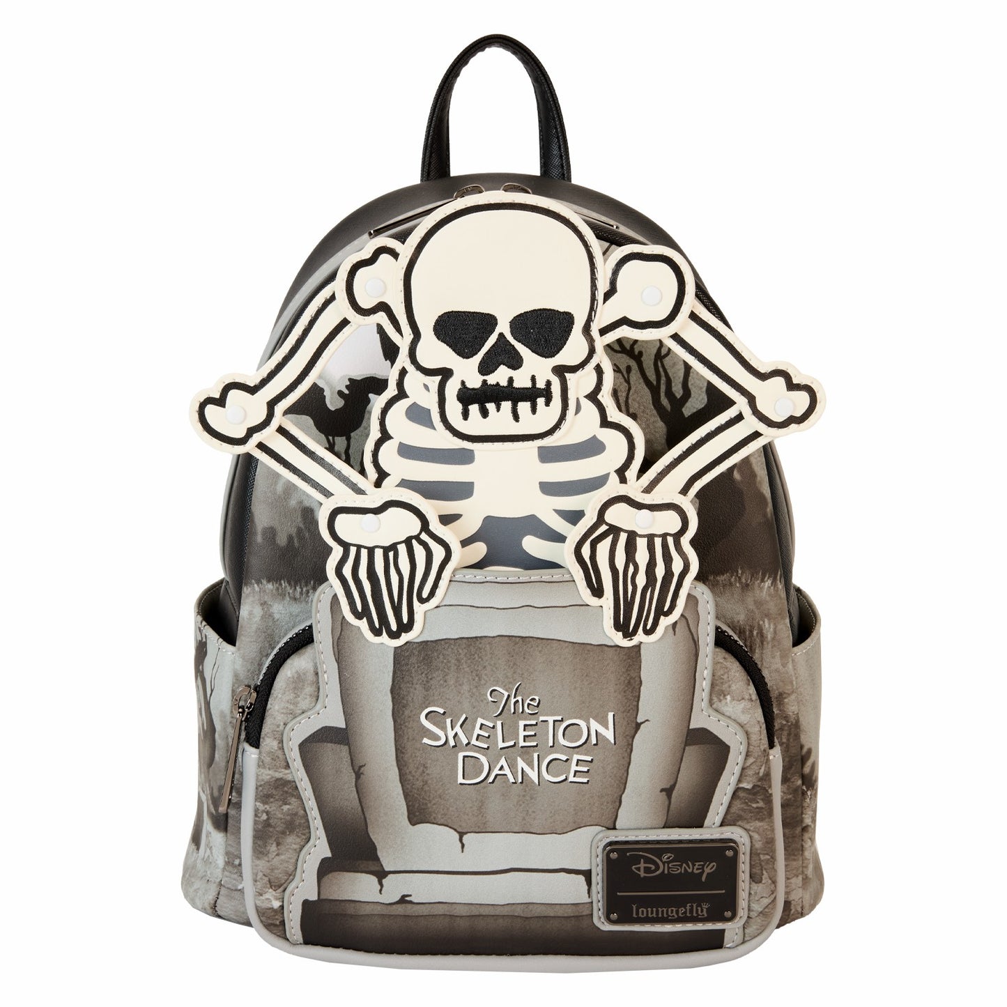 Loungefly The Skeleton Dance 95th Anniversary Glow Mini Backpack