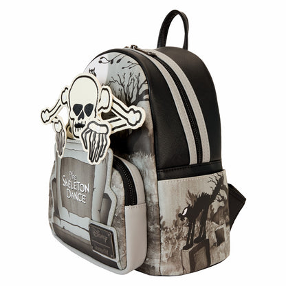 Loungefly The Skeleton Dance 95th Anniversary Glow Mini Backpack
