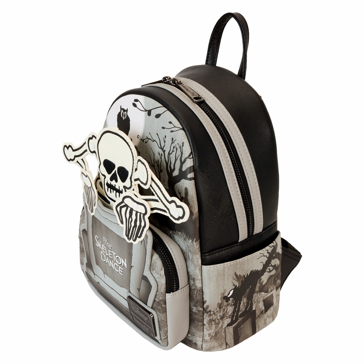 Loungefly The Skeleton Dance 95th Anniversary Glow Mini Backpack