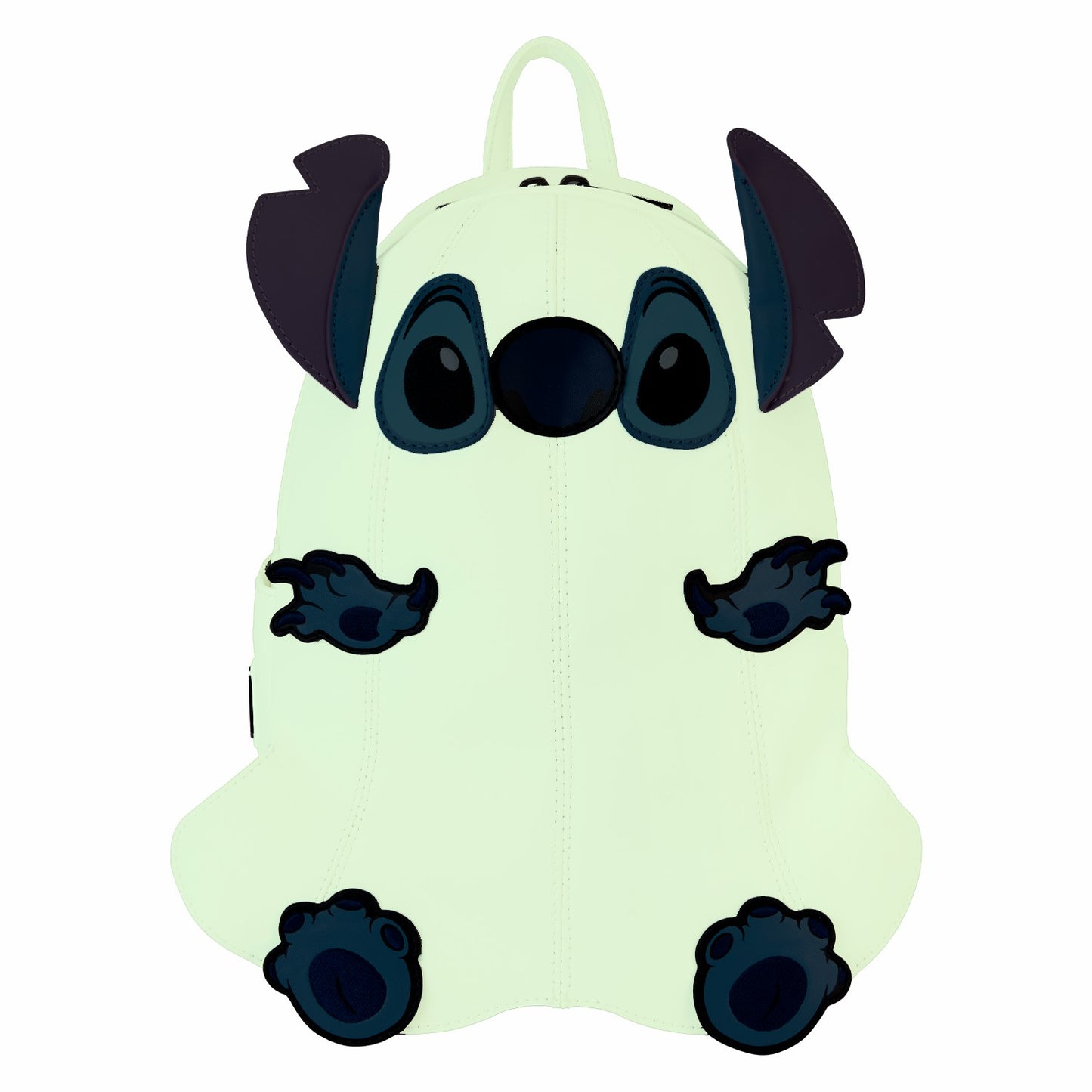 Loungefly Stitch Ghost Costume Figural Glow Mini Backpack