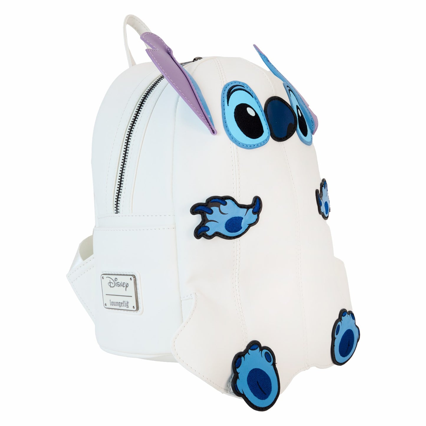 Loungefly Stitch Ghost Costume Figural Glow Mini Backpack