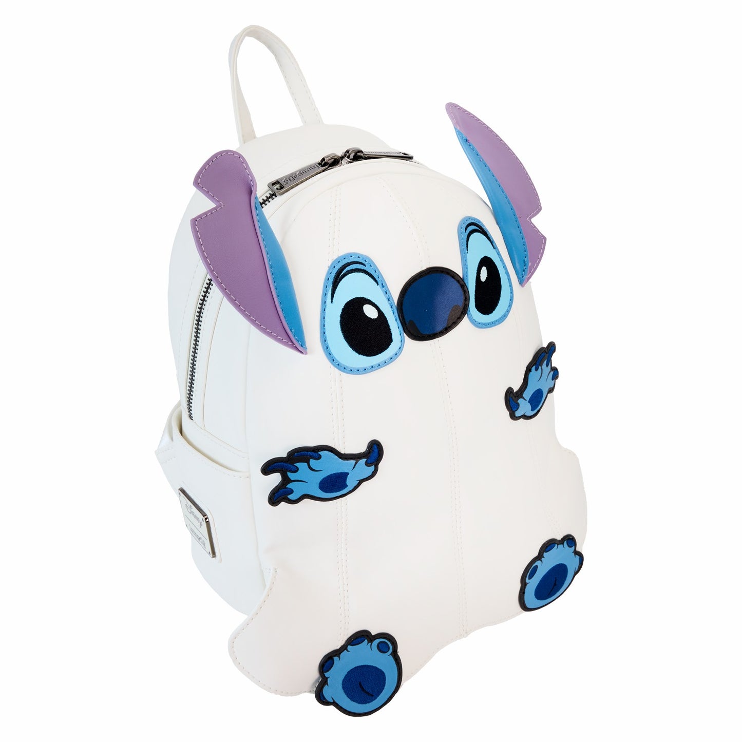 Loungefly Stitch Ghost Costume Figural Glow Mini Backpack