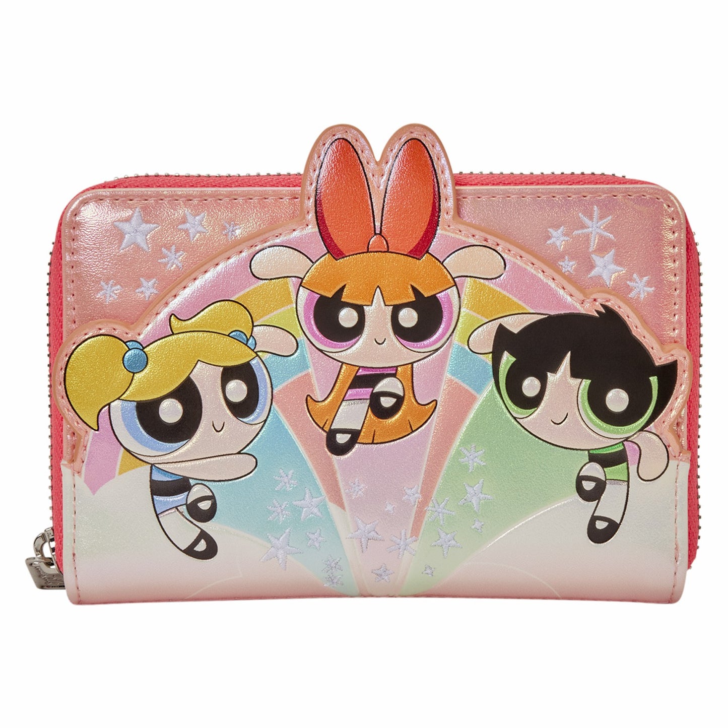 Loungefly The Powerpuff Girls Exclusive Pearlescent Zip Around Wallet