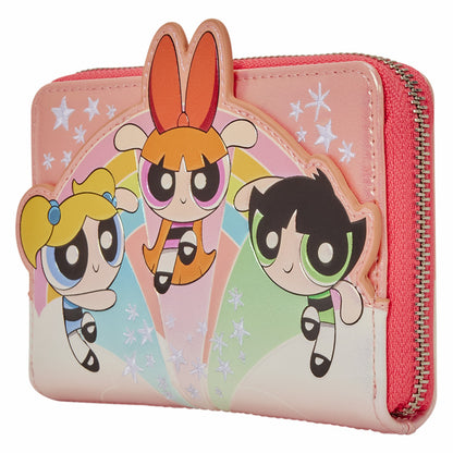Loungefly The Powerpuff Girls Exclusive Pearlescent Zip Around Wallet