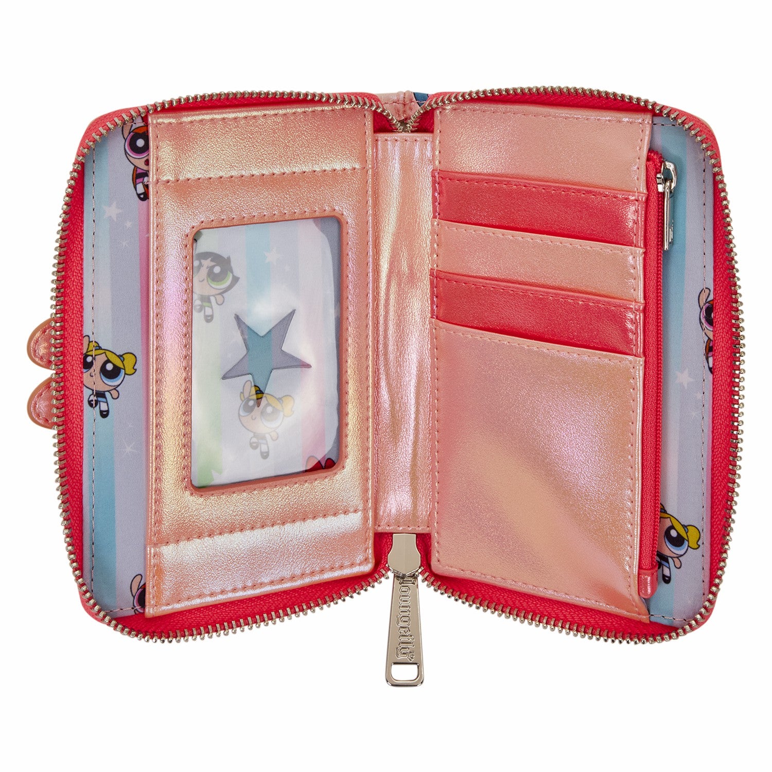 Loungefly The Powerpuff Girls Exclusive Pearlescent Zip Around Wallet