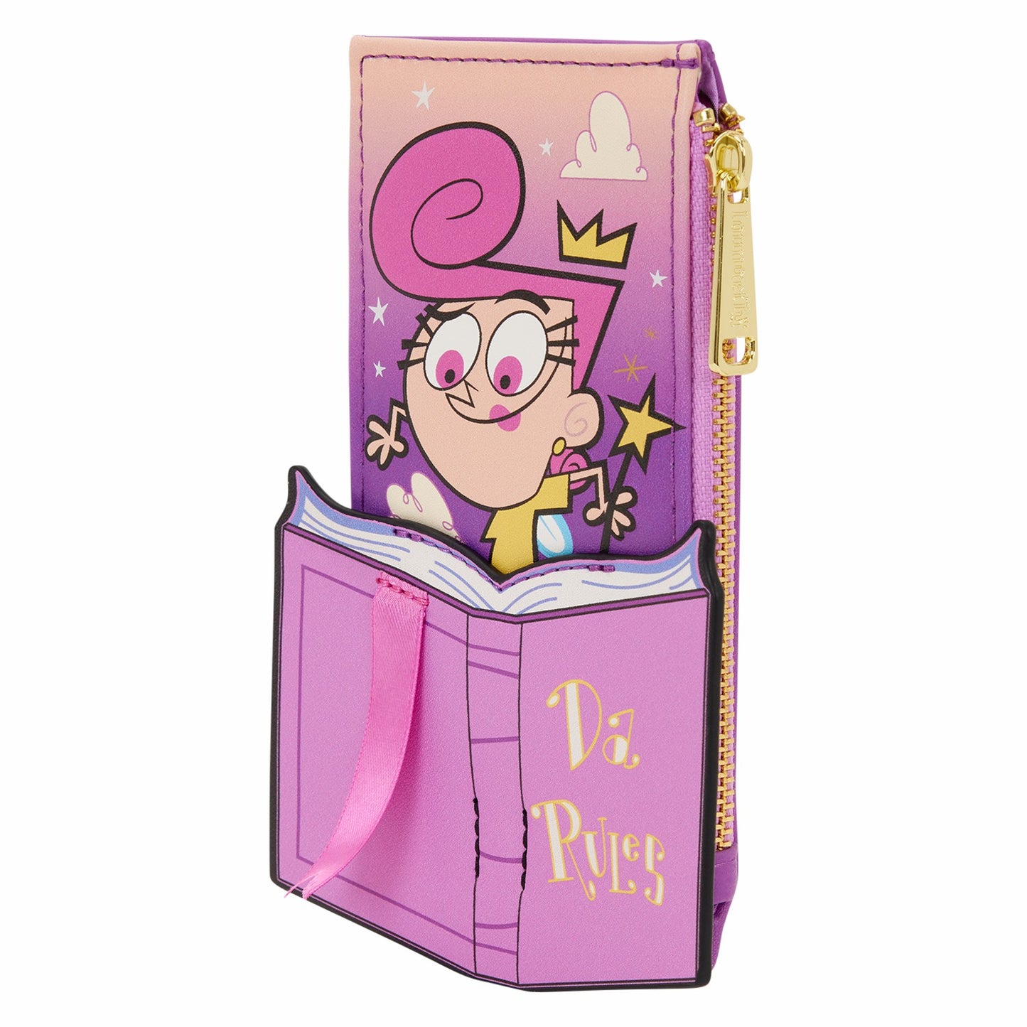 Loungefly The Fairly OddParents Exclusive Cosmo & Wanda Glow Large Card Holder