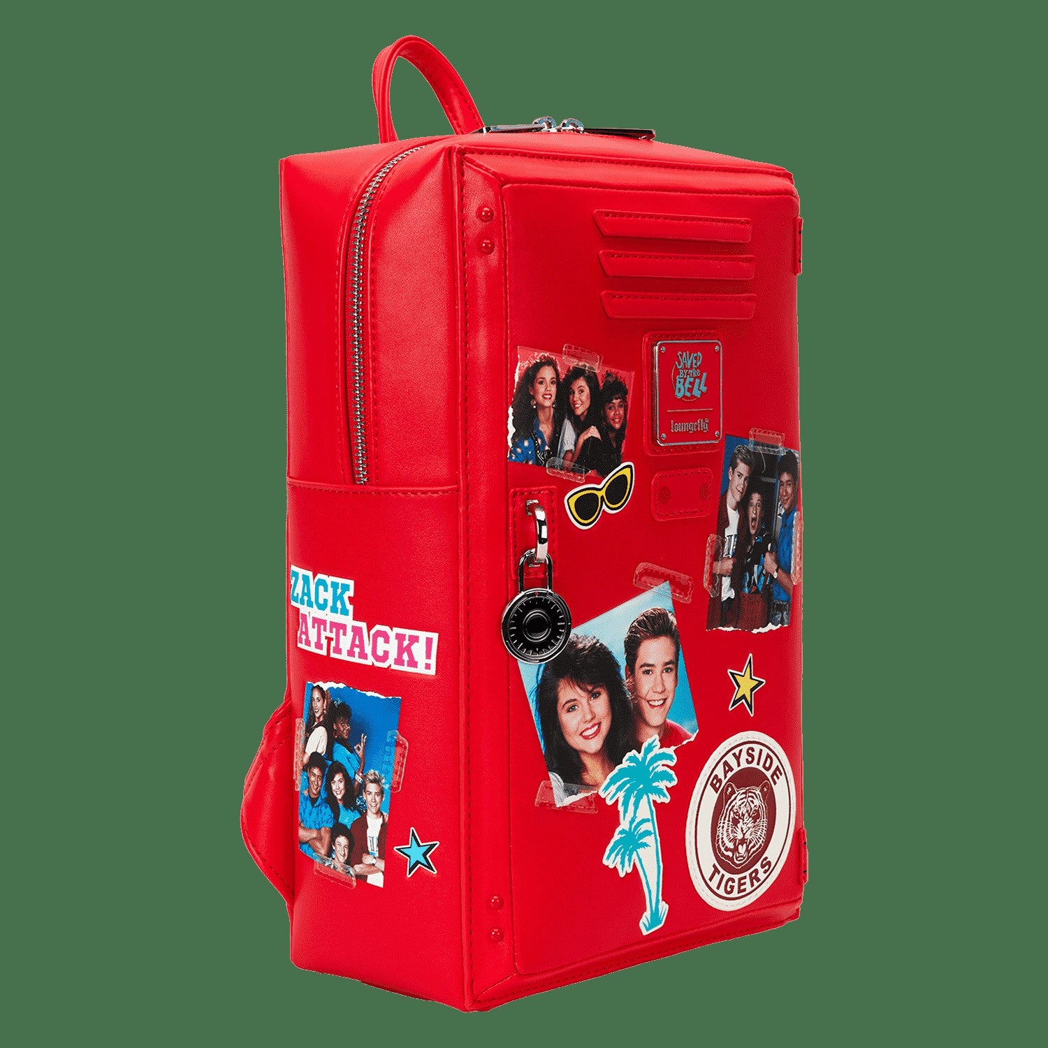 Loungefly Saved By The Bell Bayside High Locker Figural Mini Backpack