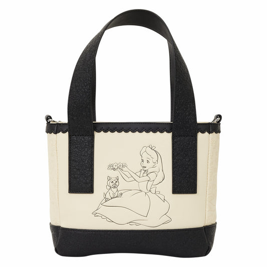 Loungefly Alice in Wonderland Mini Tote Crossbody Bag