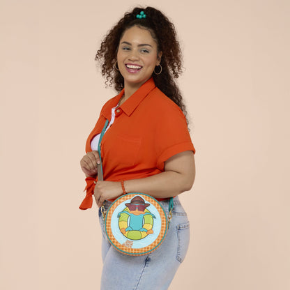 Loungefly Phineas & Ferb Perry the Platypus Pool Crossbody Bag