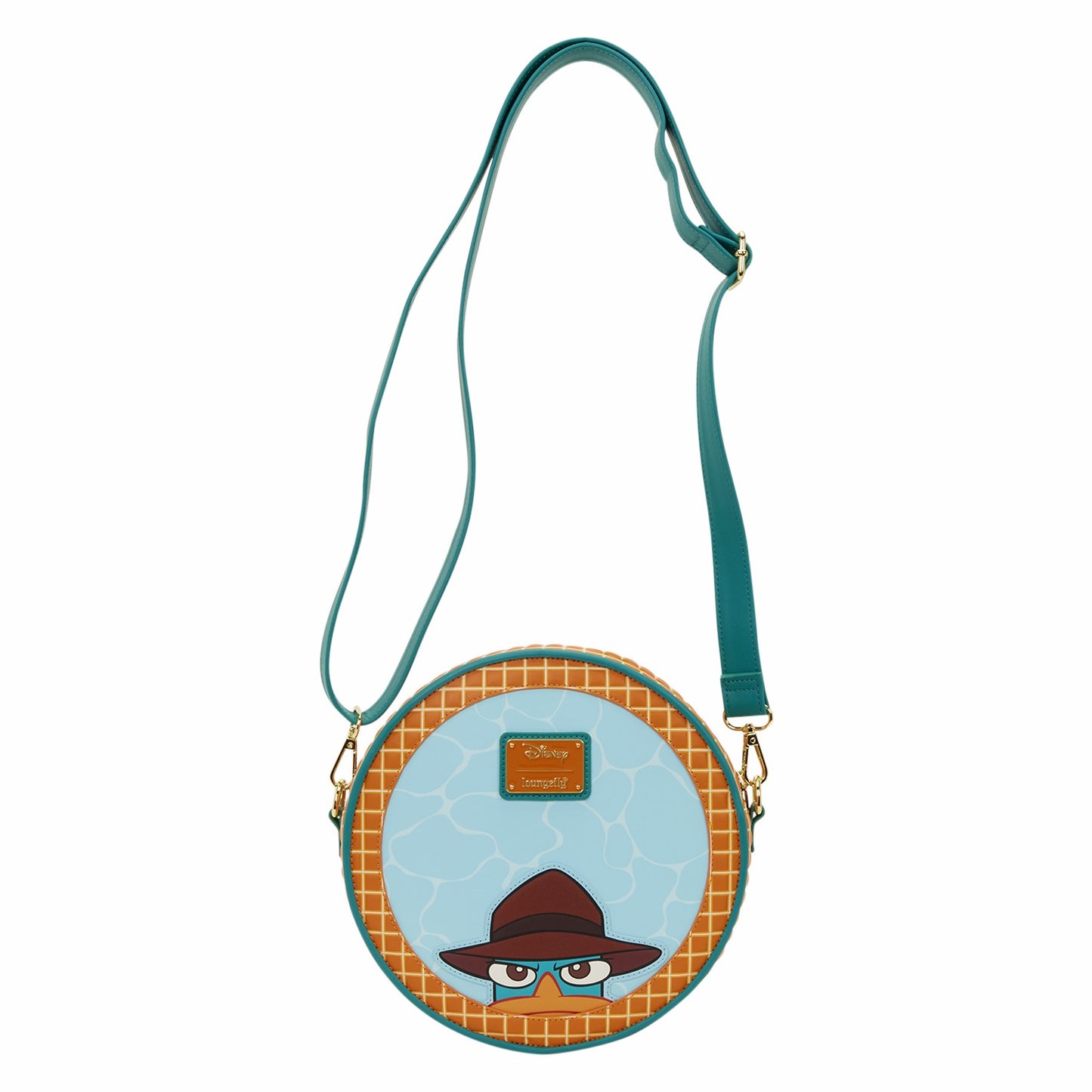 Loungefly Phineas & Ferb Perry the Platypus Pool Crossbody Bag
