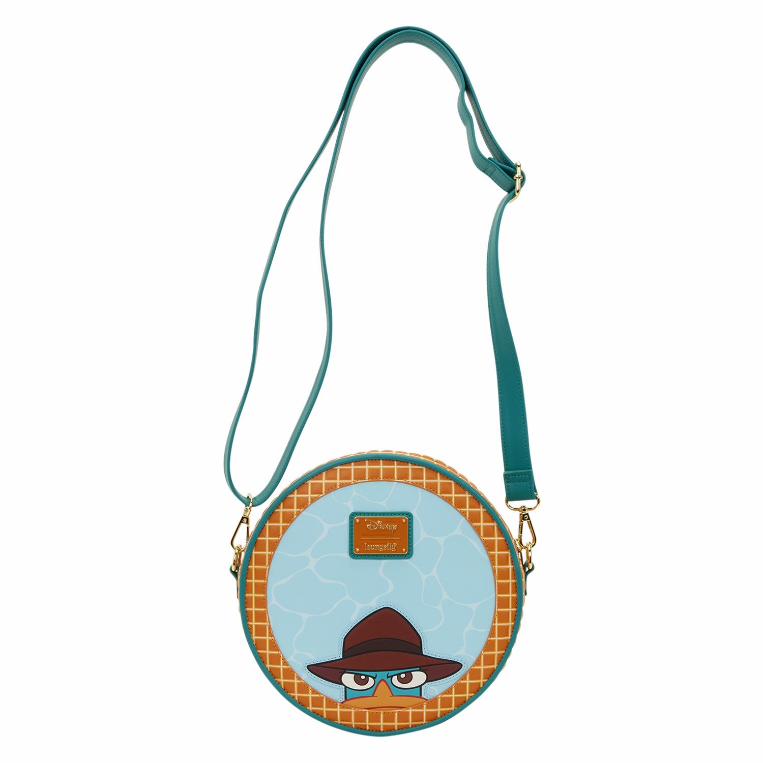 Loungefly Phineas & Ferb Perry the Platypus Pool Crossbody Bag