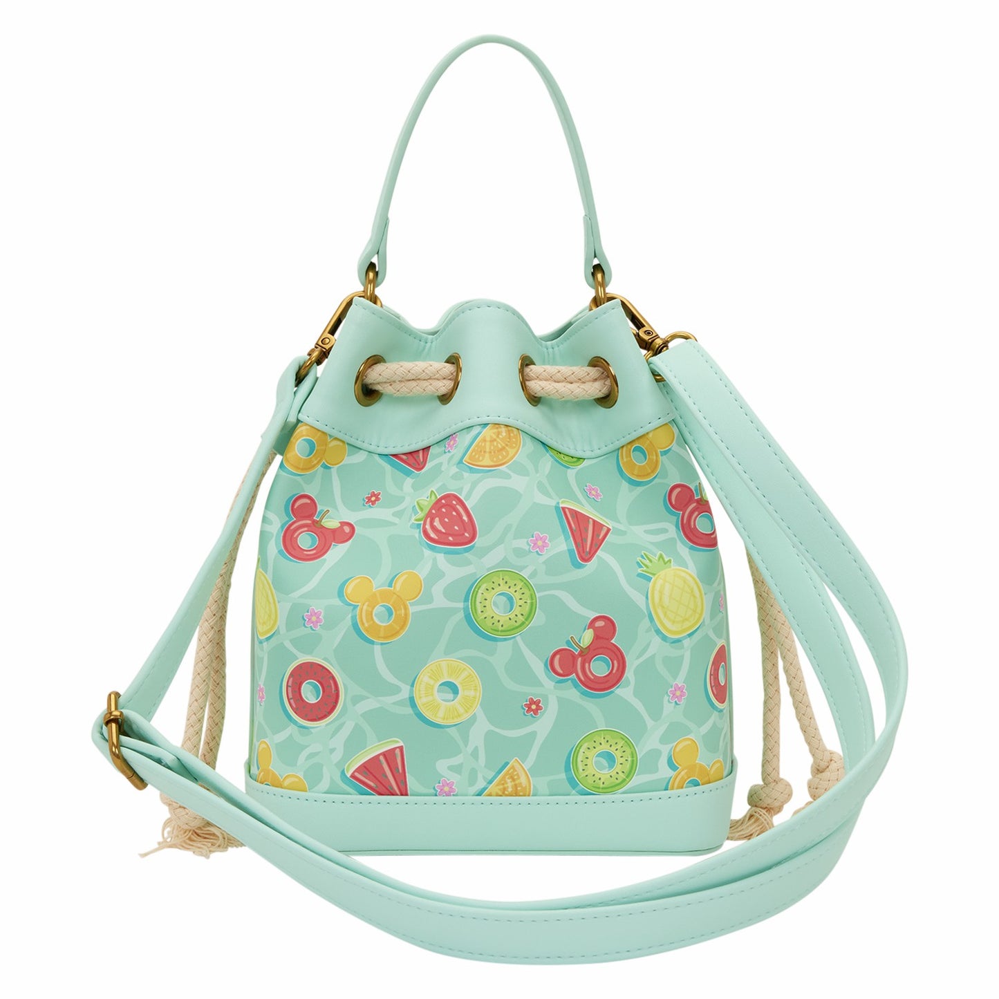 Loungefly Mickey Mouse Beach Fun Bucket Crossbody Bag