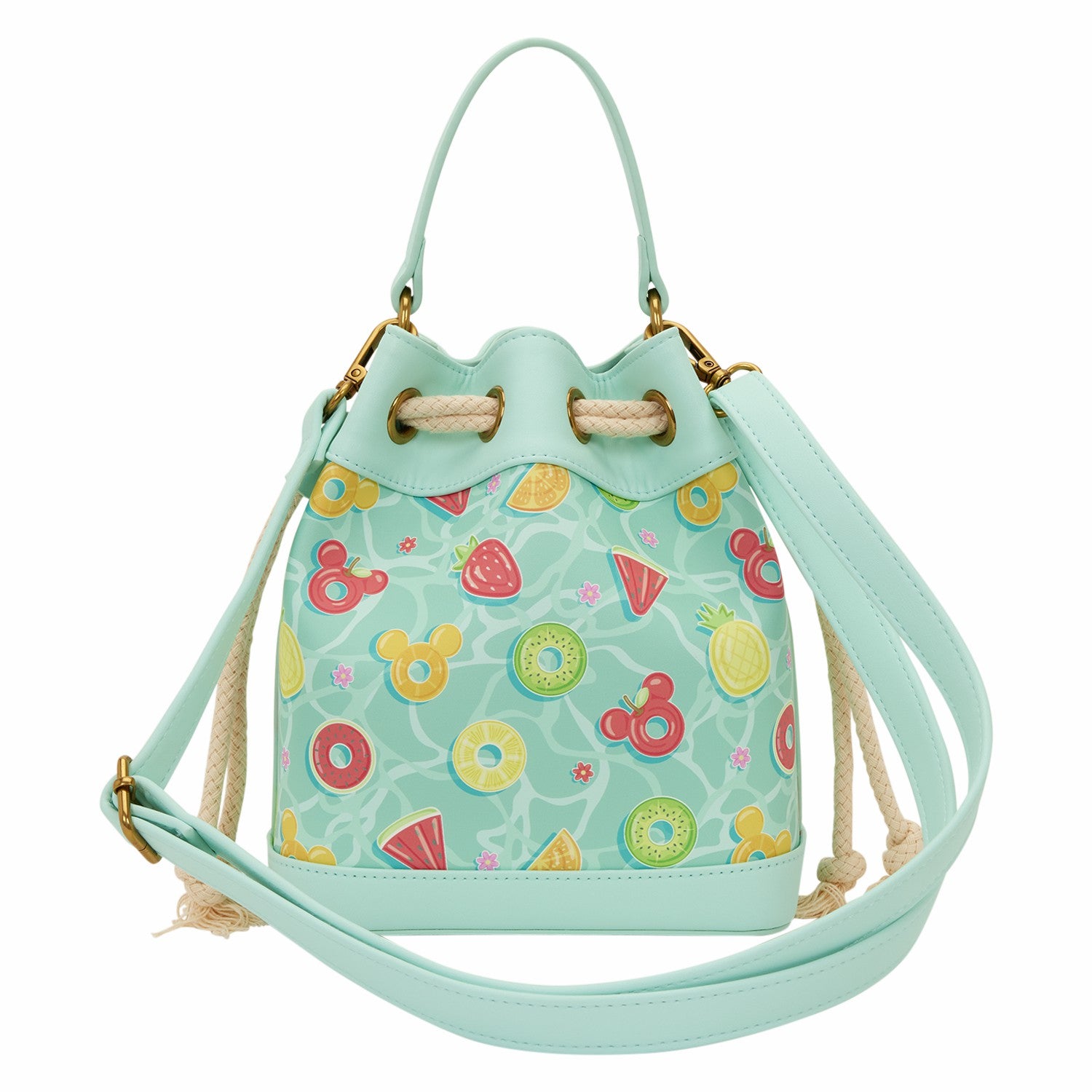 Loungefly Mickey Mouse Beach Fun Bucket Crossbody Bag