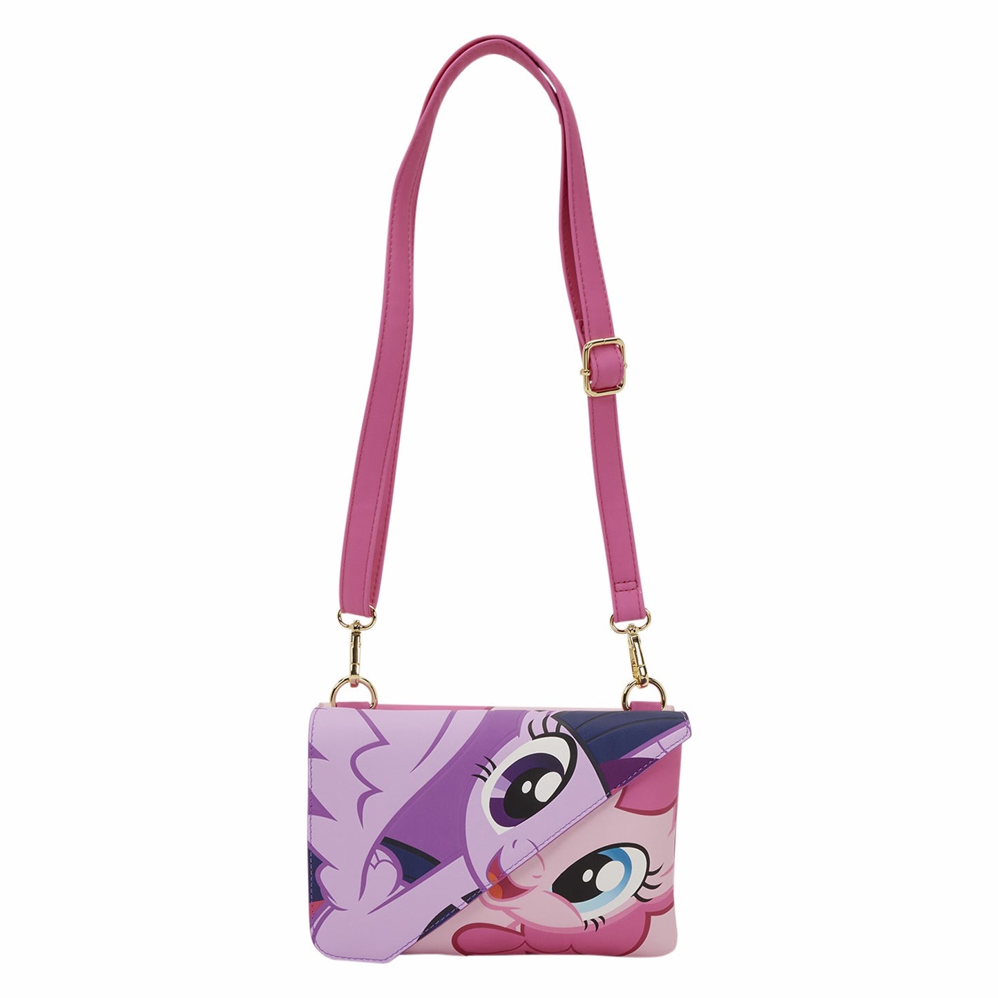 Loungefly My Little Pony Twilight Sparkle & Pinkie Pie Crossbody Bag