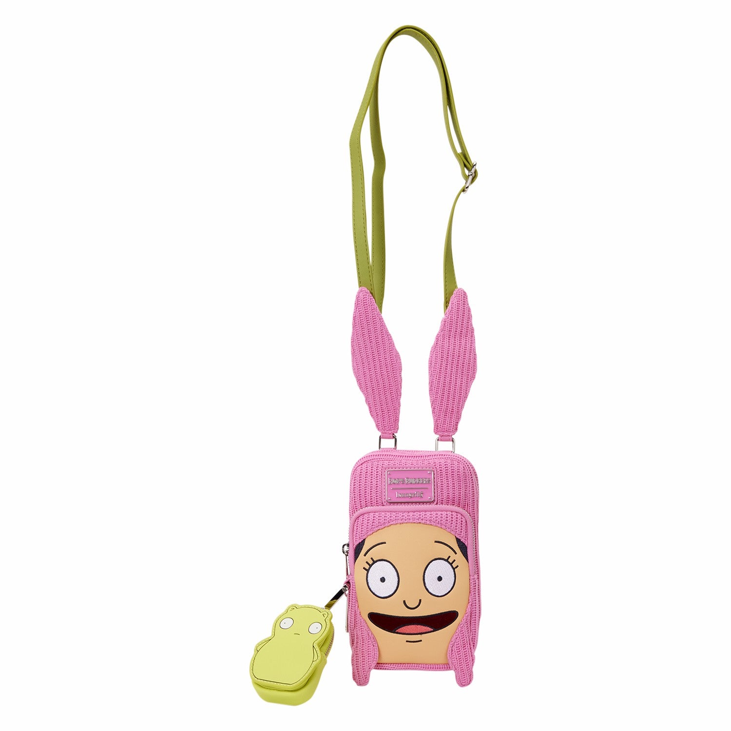 Loungefly Bob's Burgers Louise Cosplay Cell Phone Crossbody Bag with Glow Coin Bag