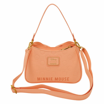 Loungefly Minnie Mouse Exclusive Coral Crossbody Bag