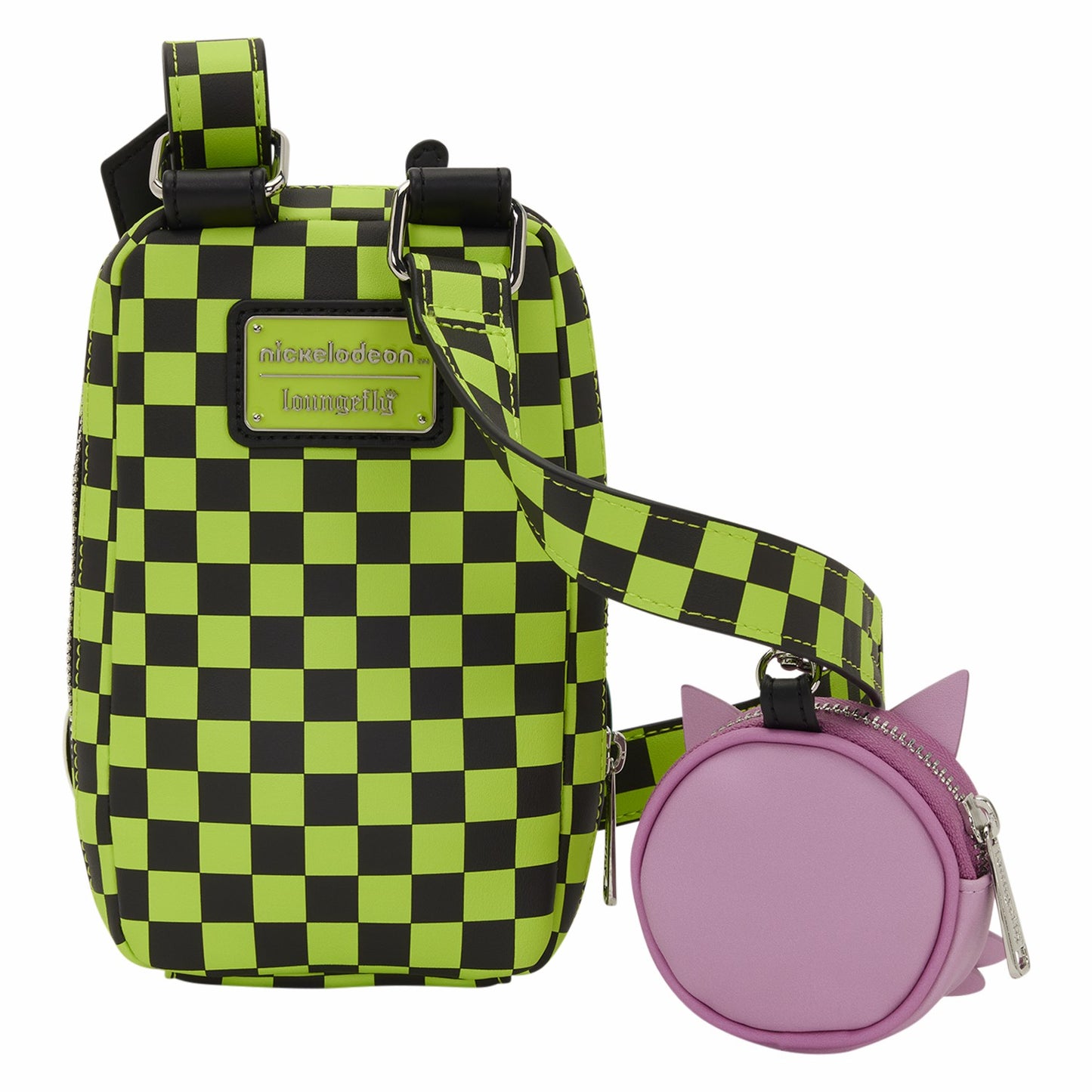 Loungefly Invader Zim Gir Cell Phone Crossbody Bag with Coin Bag