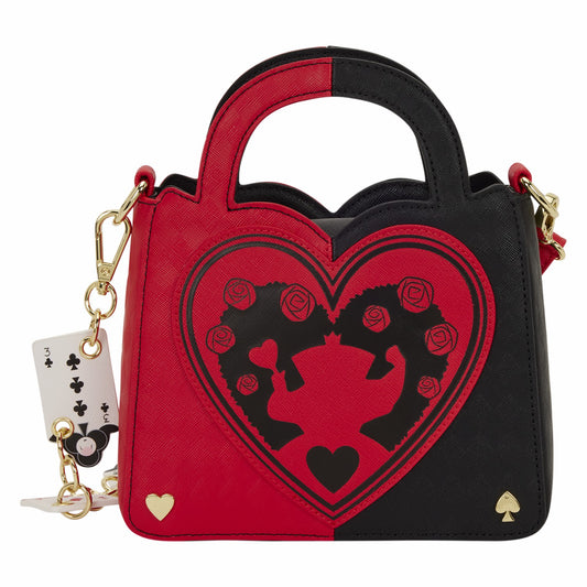 Loungefly Alice in Wonderland Exclusive Queen of Hearts Crossbody Bag
