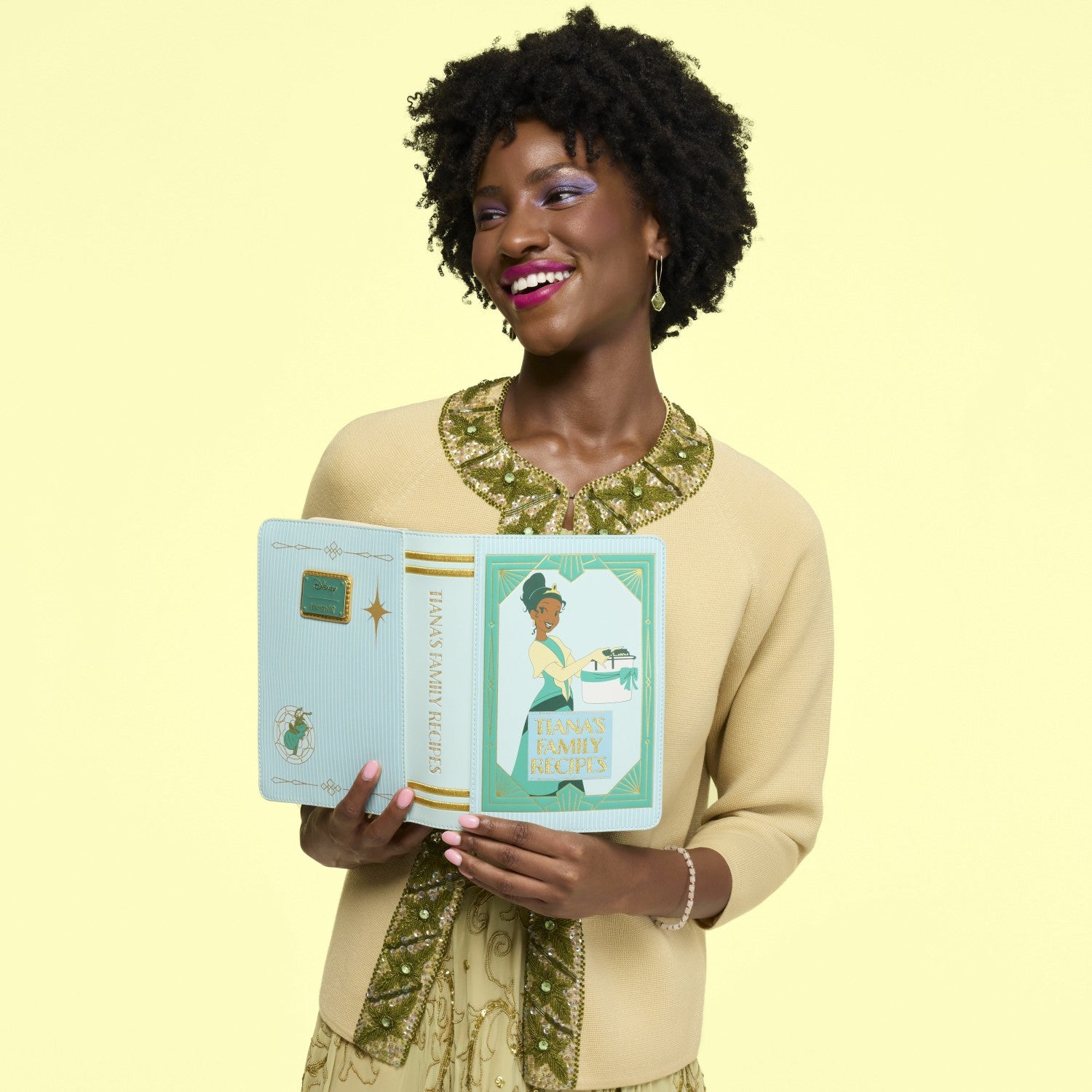 Loungefly The Princess and the Frog Tiana Recipe Book Crossbody Bag