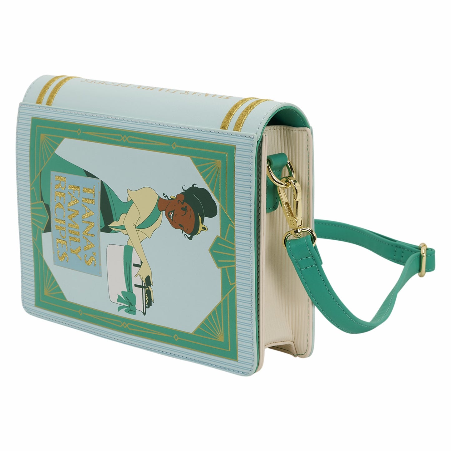 Loungefly The Princess and the Frog Tiana Recipe Book Crossbody Bag