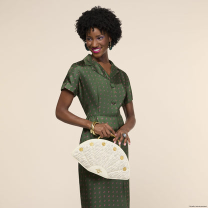 Loungefly Bridgerton Figural Fan Handbag