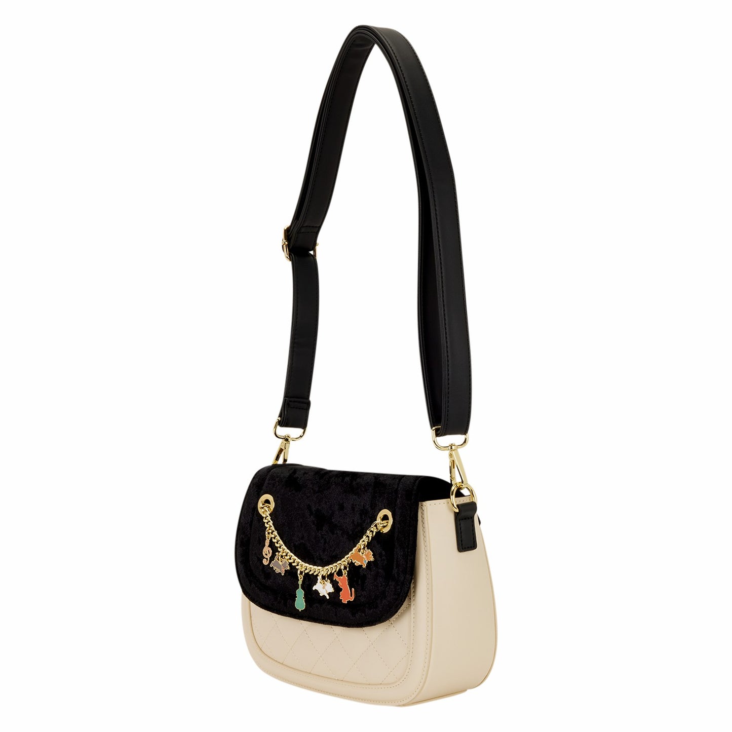 Loungefly The Aristocats Charm Crossbody Bag
