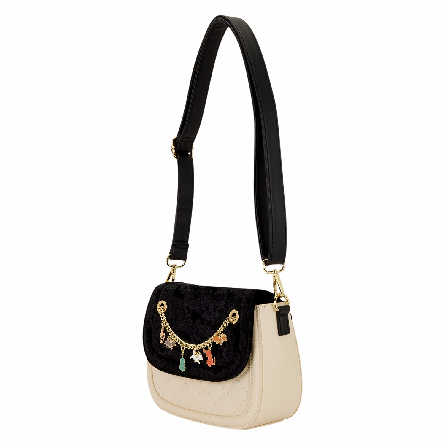 Loungefly The Aristocats Charm Crossbody Bag