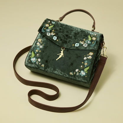 Loungefly Peter Pan Exclusive Quilted Texture Crossbody Bag